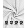 imageRuncati Mens Ribbed Tank Tops 2 Pack Knit Sleeveless Workout T Shirt Muscle Gym Fitness TeeWhite