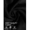 imageRuncati Mens Button Down Shirts Casual Short Sleeve Beach Shirt Summer Cotton Linen Lightweight Hippie TopsBlack