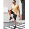 imageRuncati Mens Muscle Tank Tops Sleeveless Workout Gym Slim Fit Henley Shirt Casual Basic Summer Beach TopsApricot