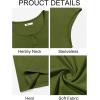 imageRuncati Mens Muscle Tank Tops Sleeveless Workout Gym Slim Fit Henley Shirt Casual Basic Summer Beach TopsArmy Green