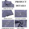 imageRuncati Mens Short Sleeve Guayabera Shirts Button Down Cuban Casual Mexican Shirts Summer Beach Wedding Linen TopsNavy