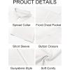 imageRuncati Mens Cuban Guayabera Shirts Button Down Short Sleeve Shirt Casual Mexican Summer Beach Wedding Tops with PocketWhite