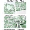 imageRuncati Mens Hawaiian Shirts Button Down Short Sleeve Cuban Collar Shirt Floral Tropical Summer Beach TopsMint