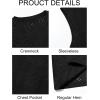 imageRuncati Mens Sleeveless Tank Tops Casual Hollow Out Knit T Shirts Beach Summer Hippie Tops with PocketBlack