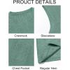 imageRuncati Mens Sleeveless Tank Tops Casual Hollow Out Knit T Shirts Beach Summer Hippie Tops with PocketPea Green