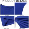 imageRuncati Mens Sleeveless Tank Tops Workout Cut Off Shirt Athletic Muscle Gym T ShirtsBlue