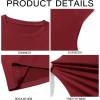 imageRuncati Mens Sleeveless Tank Tops Workout Cut Off Shirt Athletic Muscle Gym T ShirtsWine Red