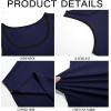 imageRuncati Mens Sleeveless Tank Tops Workout Muscle Gym Knitted Shirt Athletic Bodybuilding Slim Fit Ribbed T ShirtsNavy