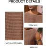 imageRuncati Mens Waffle Tank Tops Sleeveless TShirts Athletic Muscle Summer Beach Hippie ShirtsCoffee