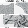 imageRuncati Mens Knitted Tank Tops Casual Sleeveless Hollow Out Crochet TShirts Muscle Summer Beach Hippie ShirtsGray