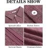 imageRuncati Mens Cuban Guayabera Shirts Short Sleeve Linen Casual Shirt Button Down Beach Summer Mexican ShirtsFuchsia
