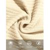 imageRuncati Mens Short Sleeve T Shirts Casual Crewneck Ribbed Knit Tee Tops Slim Fit Basic Stretch Summer ShirtBeige