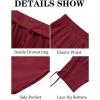 imageRuncati Mens Pirate Shorts Medieval Renaissance Banded Pants Viking Navigator Halloween CostumeBurgundy