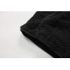 imageRuncati Mens Fuzzy Sherpa Jacket Cardigan Fleece Long Sleeve Full Zip Open Front Thermal Coat Fall Winter OutwearBlack