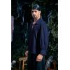 imageMens Medieval Pirate Shirt Viking Renaissance Lace up Mercenary Halloween Scottish Jacobite Ghillie Tops01 Blue