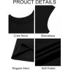 imageRuncati Mens Workout Tank Tops Sleeveless Muscle Cut Off Shirt Athletic Gym T ShirtsBlack