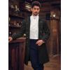 imageMens Steampunk Medieval Jacket Pirate Viking Renaissance Costume Formal Tailcoat Gothic Victorian Halloween Tuxedo CoatsYblack