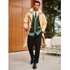 imageRuncati Mens Cardigan Sweater Long Sleeve V Neck Cardigan Casul Button Down Knitted Sweaters with PocketsArmy Green