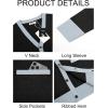 imageRuncati Mens Cardigan Sweater Long Sleeve V Neck Cardigan Casul Button Down Knitted Sweaters with PocketsBlack