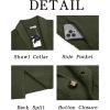 imageRuncati Mens Cardigan Sweater Shawl Collar Cable Knit Cardiagn Long Winter Open Front Sweaters with PocketsArmy Green