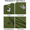 imageRuncati Mens Cardigan Sweaters V Neck Button Down Long Sleeve Casual Cardigan Slim Fit Knit Sweater with PocketsArmy Green