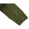 imageRuncati Mens Shawl Collar Sweaters Casual Cable Knit VNeck Slim Fit Fall Winter Lightweight Pullover Sweater KnitwearArmy Green