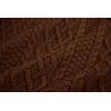 imageRuncati Mens Shawl Collar Sweaters Casual Cable Knit VNeck Slim Fit Fall Winter Lightweight Pullover Sweater KnitwearBrown