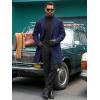imageRuncati Mens Trench Coat Notched Lapel Double Breasted Mid Long Pea Coat Casual Fall Winter Classic OvercoatNavy Blue