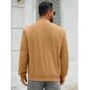 imageRuncati Mens Corduroy Bomber Jacket Lightweight Zip Up Casual Vintage Fall Varsity Jacket with PocketsKhaki