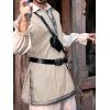 imageRuncati Mens Medieval Costume Halloween Renaissance Tunic Viking Knight Pirate Warrior LARP ShirtsBeige