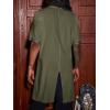 imageRuncati Mens Medieval Pirate Costume Tunic Renaissance Knight Warrior Viking LARP Halloween TopsAgreen