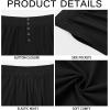 imageRuncati Mens Medieval Pirate Pants Renaissance Viking Knicker Colonial Halloween Cotton Gothic Costume TrousersBlack