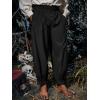 imageRuncati Mens Medieval Pirate Pants Renaissance Viking Knicker Colonial Halloween Cotton Gothic Costume TrousersBlack