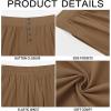 imageRuncati Mens Medieval Pirate Pants Renaissance Viking Knicker Colonial Halloween Cotton Gothic Costume TrousersKhaki