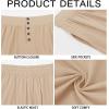 imageRuncati Mens Medieval Pirate Pants Renaissance Viking Knicker Colonial Halloween Cotton Gothic Costume TrousersLight Khaki