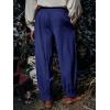 imageRuncati Mens Medieval Pirate Pants Renaissance Viking Knicker Colonial Halloween Cotton Gothic Costume TrousersNavy