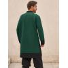 imageRuncati Mens Medieval Pirate Shirt Renaissance Viking Knight Warrior Tunic Tops Lace Up LARP Halloween CostumeDark Green