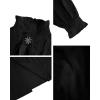 imageRuncati Mens Pirate Medieval Shirts Ruffle Steampunk Victorian Cosplay Costume Gothic Renaissance Shirt Viking TopsBlack