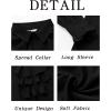 imageRuncati Mens Pirate Shirt Ruffle Victorian Renaissance Vampire Poet Puffy Shirts Gothic Steampunk Medieval CostumeBlack