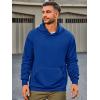 imageRuncati Mens Pullover Hoodies Long Sleeve Casual Lightweight Fashion Hooded Sweatshirt with Kanga PocketsBlue