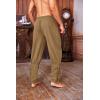imageMens Medieval Ankle Pants Viking Pirate Renaissance Costume Lace Up Tapered Banded Navigator Casual Trousers01 Khaki