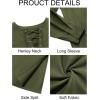 imageRuncati Mens Medieval Pirate Costume Tunic Renaissance Viking Lace Up Cotton Shirts Knight Warrior LARP Halloween TopsArmy Green