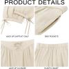 imageRuncati Mens Medieval Pirate Shorts Renaissance Colonial Viking Lace Up Halloween Costume PantsBeige