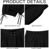 imageRuncati Mens Medieval Pirate Shorts Renaissance Colonial Viking Lace Up Halloween Costume PantsBlack