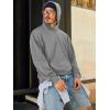 imageRuncati Mens Pullover Hoodies Long Sleeve Casual Lightweight Fashion Hooded Sweatshirt with Kanga PocketsGray