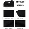 image:imageRuncati Mens Button Down Linen Shirt Short Sleeve Casual Vacation Shirts Summer Beach Wedding Tops with PocketBlack