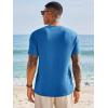 image:imageRuncati Mens Short Sleeve TShirts Graphic Crewneck Casual Printed Tee Summer Beach Hawaiian Vintage ShirtsBlue
