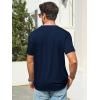 image:imageRuncati Mens TShirts Short Sleeve V Neck Casual Classic Shirt Summer Stretchy Regular Fit Lightweight TeesNavy