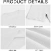 image:imageMens Casual Slim Fit Basic Tops Short Sleeve Shirt Turtleneck T Shirts Rib Knitted Stretch Pullover Sweater01 White