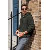 image:imageRuncati Mens Fuzzy Sherpa Pullover Hoodie Sweatshirts Long Sleeve Sport Front Pocket Military Fall Outwear Winter Hooded02 Green